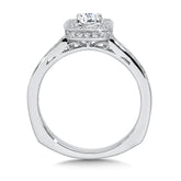 Halo Engagement Ring